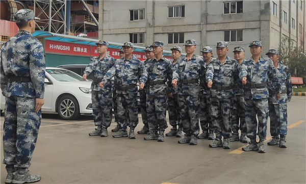 退伍不褪色，利国国际老牌w66立新功！——龙里利国国际老牌w66退伍 军人活动日